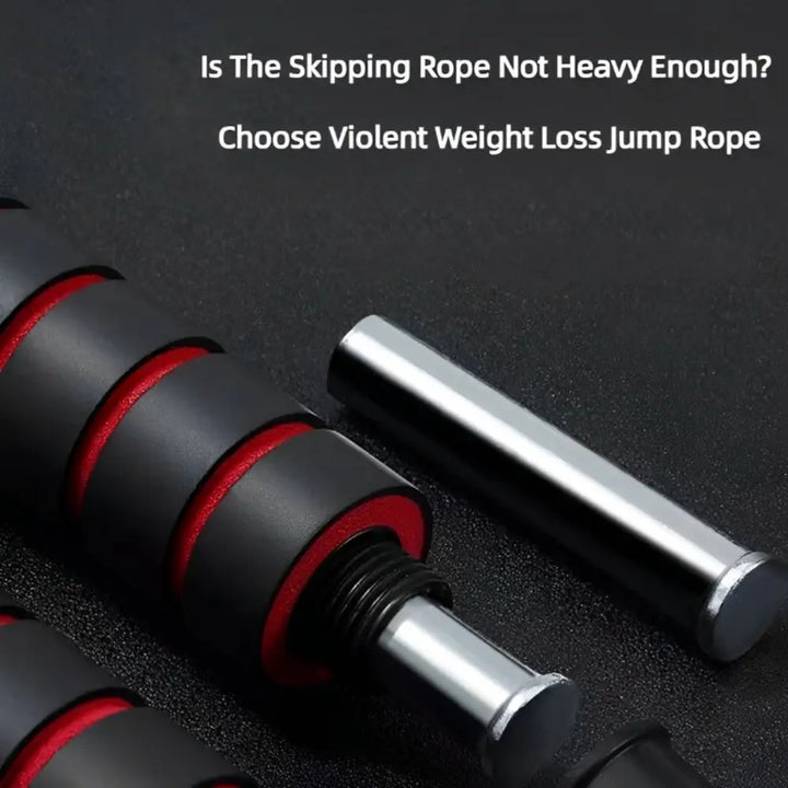 Adjustable Length Jump Rope and Foam Handles