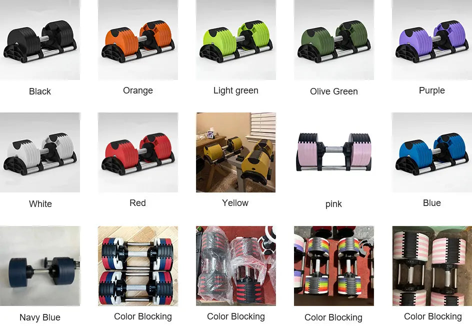 Premium Adjustable Dumbbell Set