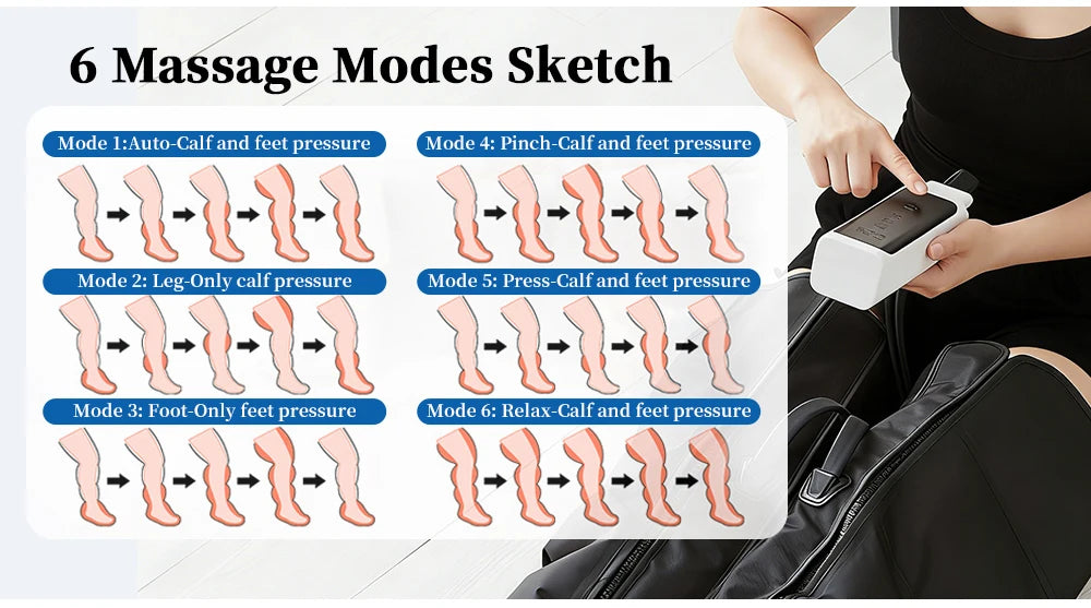 Air Compression Leg Massager