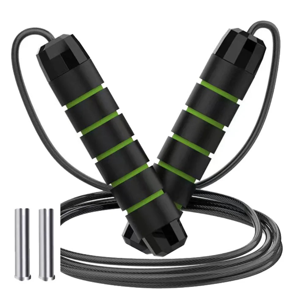 Adjustable Length Jump Rope and Foam Handles
