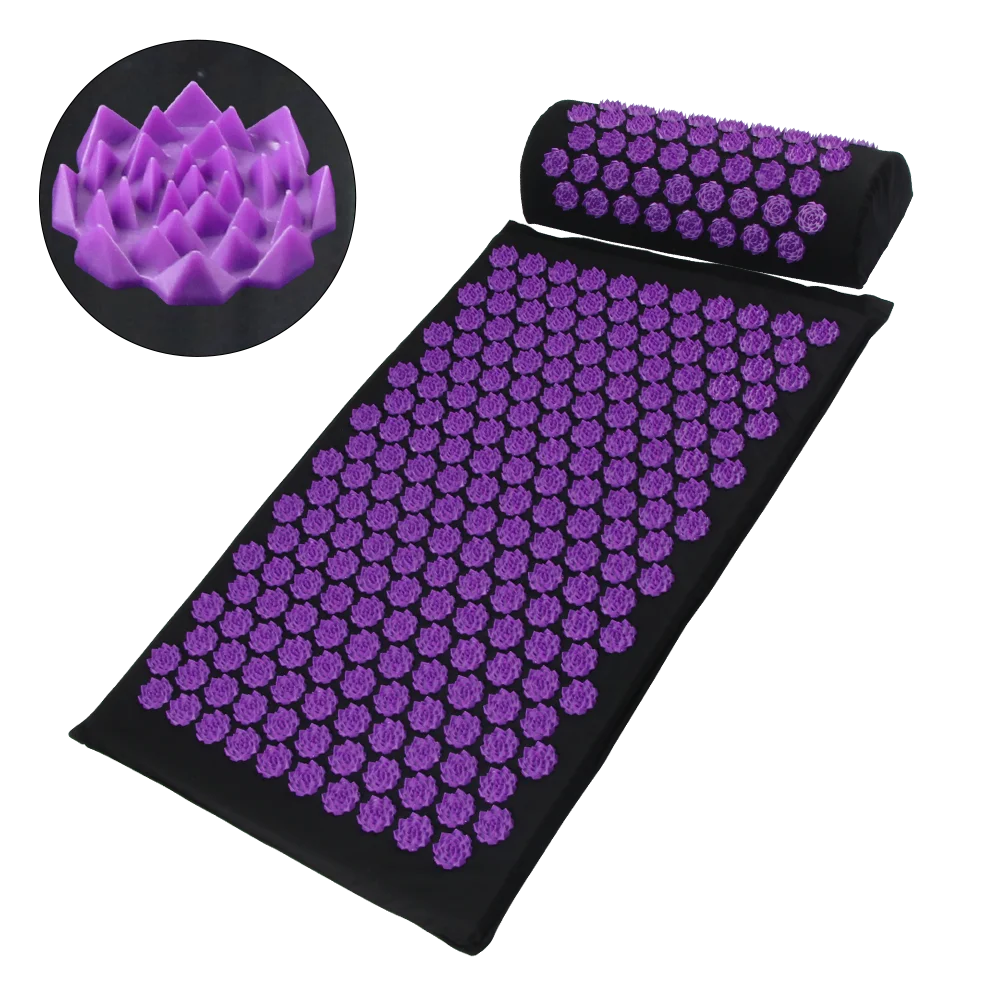 Acupressure Yoga Mat for Body  Massage and Fitness Pilates
