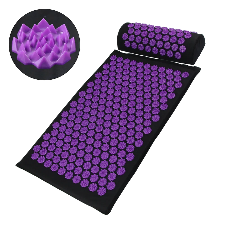 Acupressure Yoga Mat for Body  Massage and Fitness Pilates