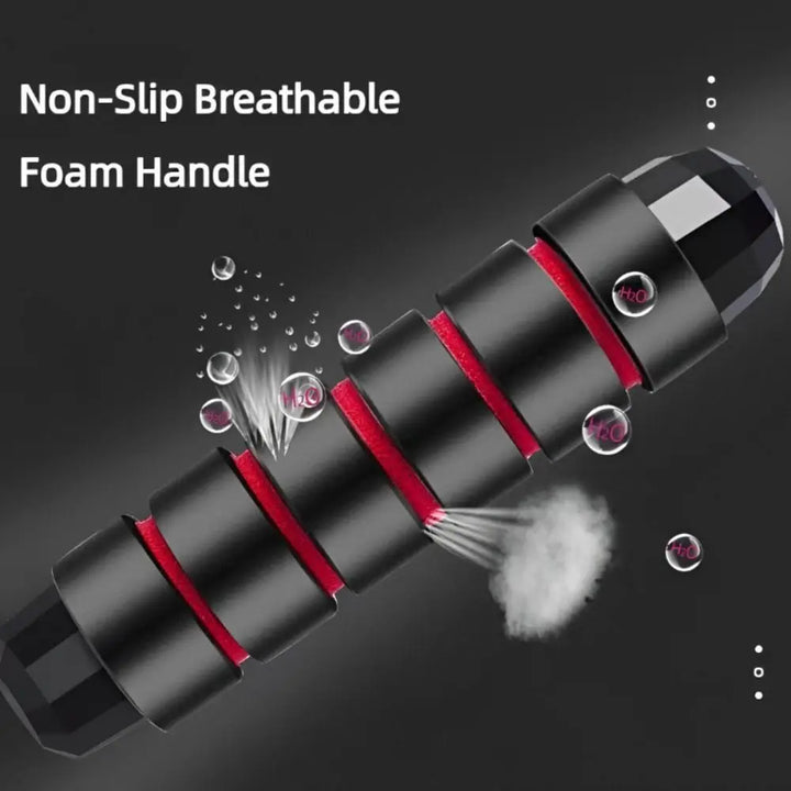 Adjustable Length Jump Rope and Foam Handles