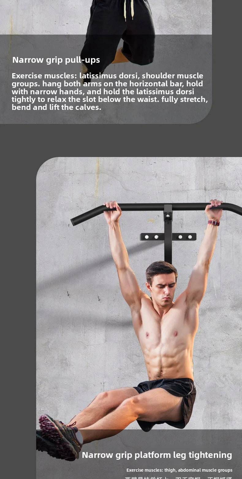 Wall Mounted Pull-Up Bar