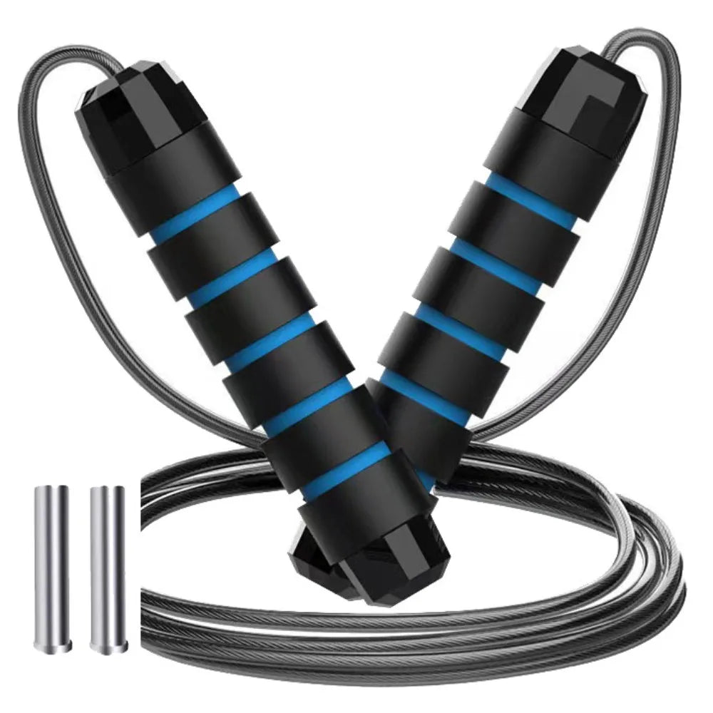 Adjustable Length Jump Rope and Foam Handles